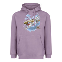 Lavender flying tigers Heavyweight Hoodie - artisFamous