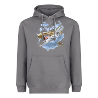 Storm flying tigers Heavyweight Hoodie - artisFamous