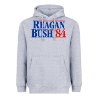 Heather Grey reagan president Heavyweight Hoodie - artisFamous