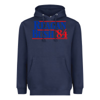 Navy reagan president Heavyweight Hoodie - artisFamous