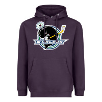 Plum plymouth whalers Hockey Heavyweight Hoodie - artisFamous