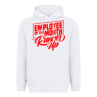 White employee of the month runner up Heavyweight Hoodie - artisFamous