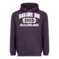 Plum made in 1955 funny vintage Heavyweight Hoodie - artisFamous