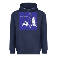 Navy Best Barry Manilow Heavyweight Hoodie - artisFamous