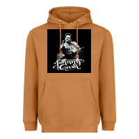 Meerkat Johnny Cash Music Heavyweight Hoodie - artisFamous