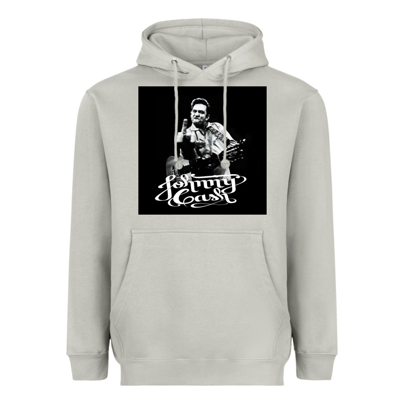 Johnny Cash Music Heavyweight Hoodie by artisFamous | Teevron