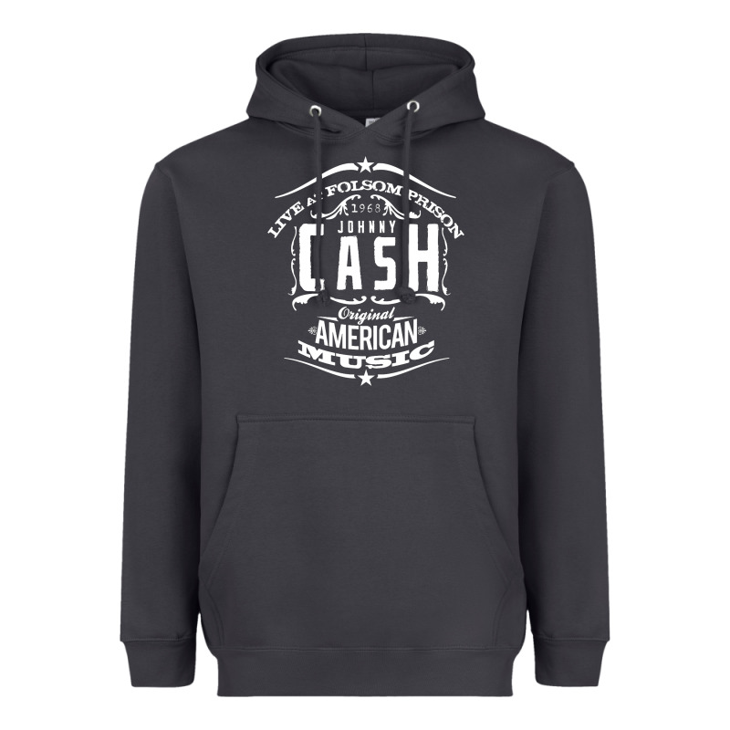 Johnny Cash Music Heavyweight Hoodie by artisFamous | Teevron