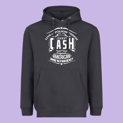 Johnny Cash Music Heavyweight Hoodie Designed By Artisfamous