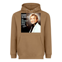 Toasted Coconut Best Barry Manilow Heavyweight Hoodie - artisFamous