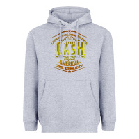 Heather Grey Johnny Cash Music Heavyweight Hoodie - artisFamous