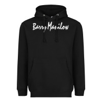 Black Best Barry Manilow Heavyweight Hoodie - artisFamous