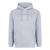 Heather Grey Best Barry Manilow Heavyweight Hoodie - artisFamous