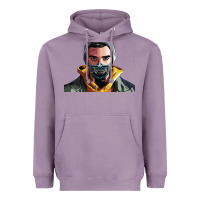 Lavender codfish beatbox Heavyweight Hoodie - artisFamous