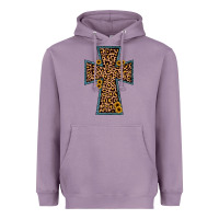 Lavender leopard sunflower cross Heavyweight Hoodie - JahusDesignShop