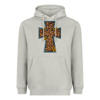 Moon Dust leopard sunflower cross Heavyweight Hoodie - JahusDesignShop