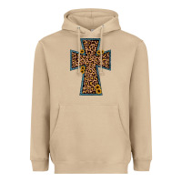 Mushroom leopard sunflower cross Heavyweight Hoodie - JahusDesignShop