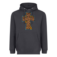 Smoke leopard sunflower cross Heavyweight Hoodie - JahusDesignShop