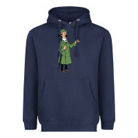 Navy professor calculus Heavyweight Hoodie - artisFamous