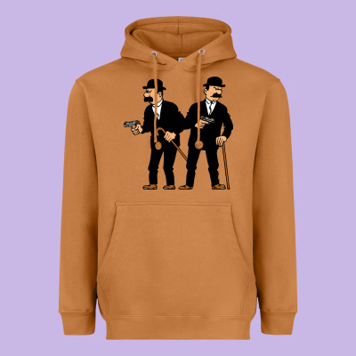 Thomson And Thompson Heavyweight Hoodie Designed By Artisfamous