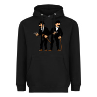 Black Thomson and Thompson Heavyweight Hoodie - artisFamous