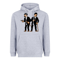 Heather Grey Thomson and Thompson Heavyweight Hoodie - artisFamous