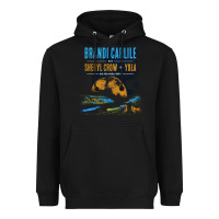 Black Brandi Carlile Poster Heavyweight Hoodie - artisFamous