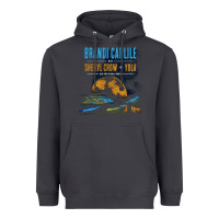 Smoke Brandi Carlile Poster Heavyweight Hoodie - artisFamous