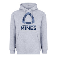 Heather Grey School of Mines Heavyweight Hoodie - artisFamous