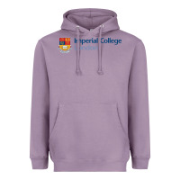 Lavender Imperial Art Heavyweight Hoodie - artisFamous
