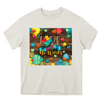 Cream love needs no words Heavy Core Tee - CowGirlArtShop