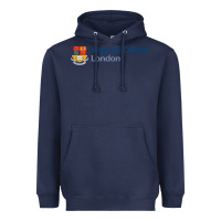 Navy Imperial Art Heavyweight Hoodie - artisFamous