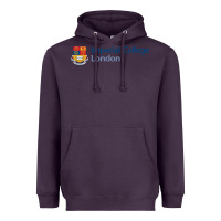 Plum Imperial Art Heavyweight Hoodie - artisFamous