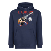 Navy la guns Heavyweight Hoodie - artisFamous