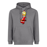 Storm Homer Claus Christmas Heavyweight Hoodie - artisFamous