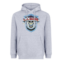 Heather Grey la guns new Heavyweight Hoodie - artisFamous