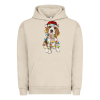 Pigment French Oak christmas beagle Urban Hoodie - RanaPortraitStore
