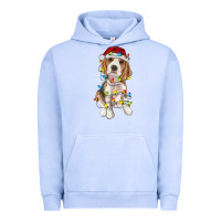 Pigment Grape Ice christmas beagle Urban Hoodie - RanaPortraitStore