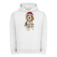 Pigment Lunar Rock christmas beagle Urban Hoodie - RanaPortraitStore