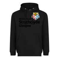 Black Strathclyde Gift Heavyweight Hoodie - artisFamous