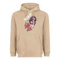 Mushroom waluigi voice ( wah ) Heavyweight Hoodie - artisFamous