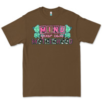 Cacao Mind your own Motherhood  Mother's Day Premium Tee - CowGirlArtShop