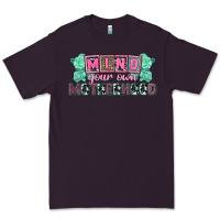 Plum Mind your own Motherhood  Mother's Day Premium Tee - CowGirlArtShop