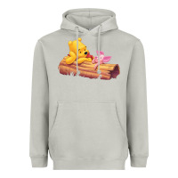 Moon Dust Winnie the Pooh Piglet Heavyweight Hoodie - artisFamous