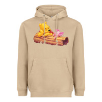 Mushroom Winnie the Pooh Piglet Heavyweight Hoodie - artisFamous