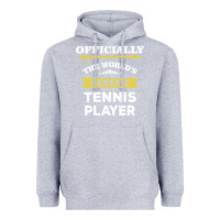 Heather Grey the world's finest tennis player Heavyweight Hoodie - artisFamous