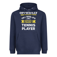 Navy the world's finest tennis player Heavyweight Hoodie - artisFamous