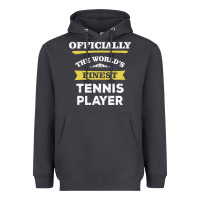 The World's Finest Tennis Player Heavyweight Hoodie | Teevron