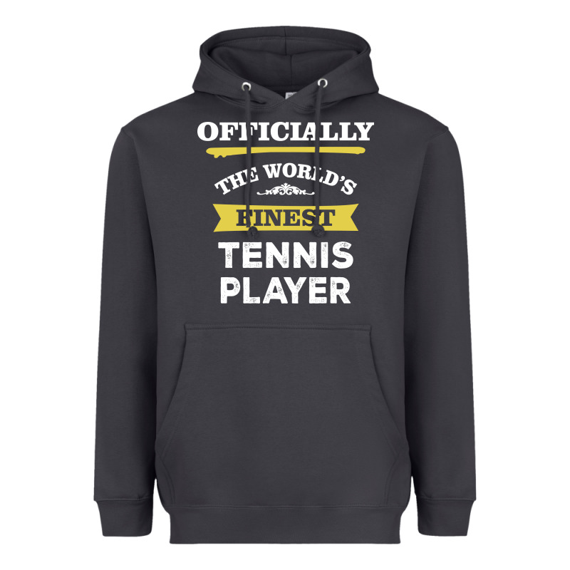 The World's Finest Tennis Player Heavyweight Hoodie by artisFamous | Teevron