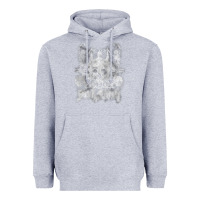 Heather Grey black sab.bath official vintage dancing skele Heavyweight Hoodie - artisFamous