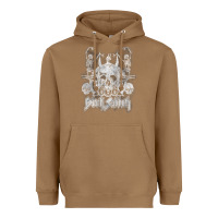 Toasted Coconut black sab.bath official vintage dancing skele Heavyweight Hoodie - artisFamous